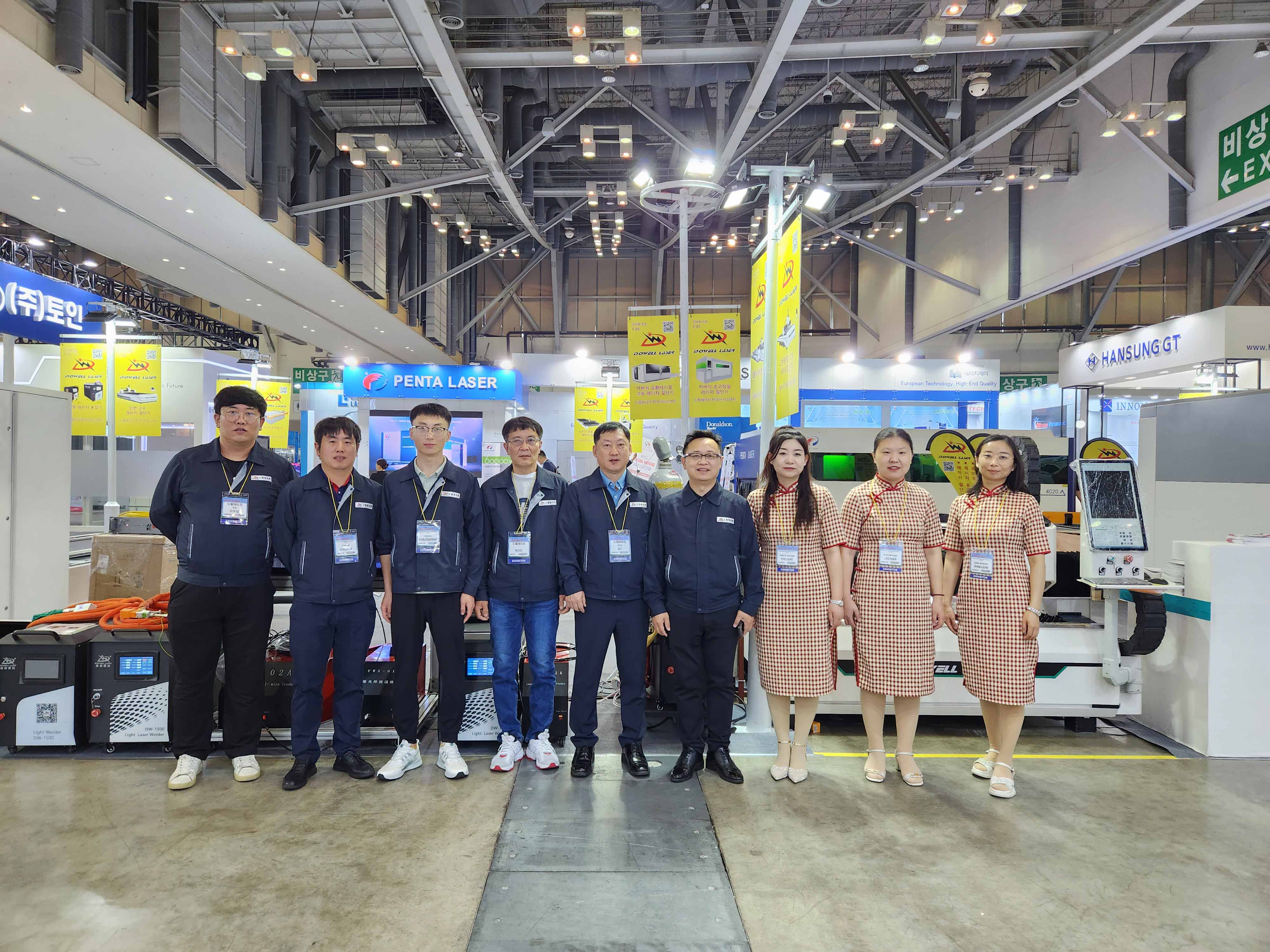 多维激光2023海外首秀，韩国釜山国际机械展